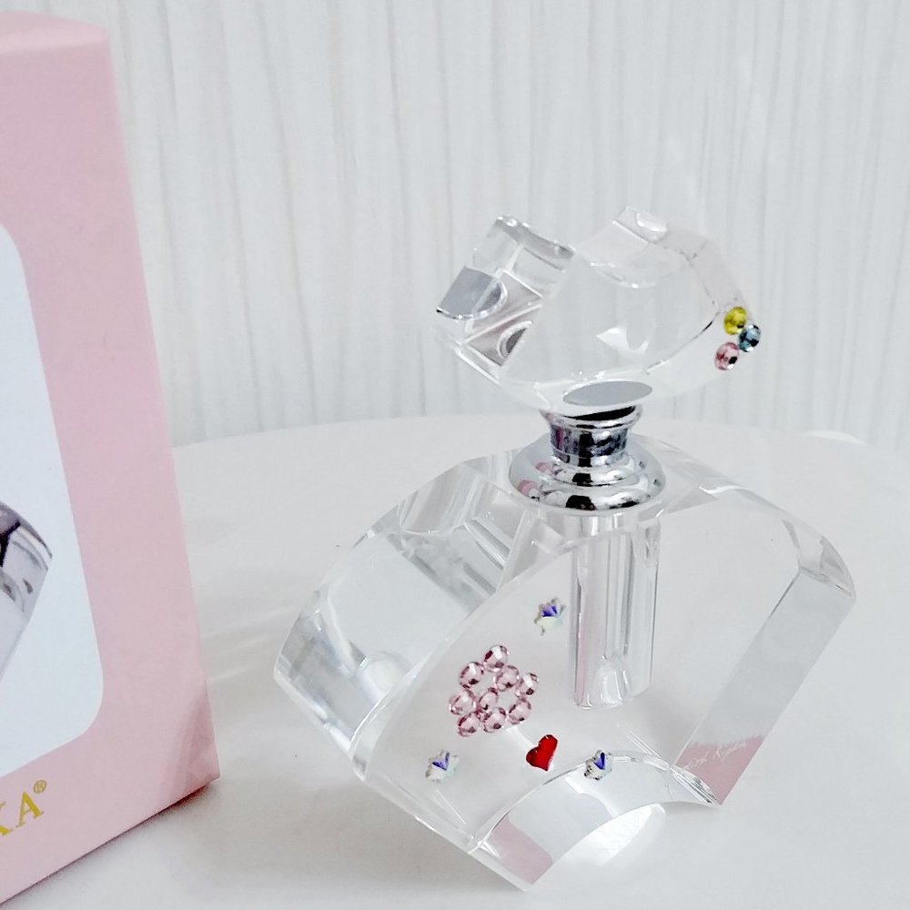 Judith Ripka Crystal Vanity Perfume Bottle